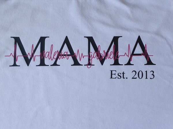 T-Shirt Mama personalisiert